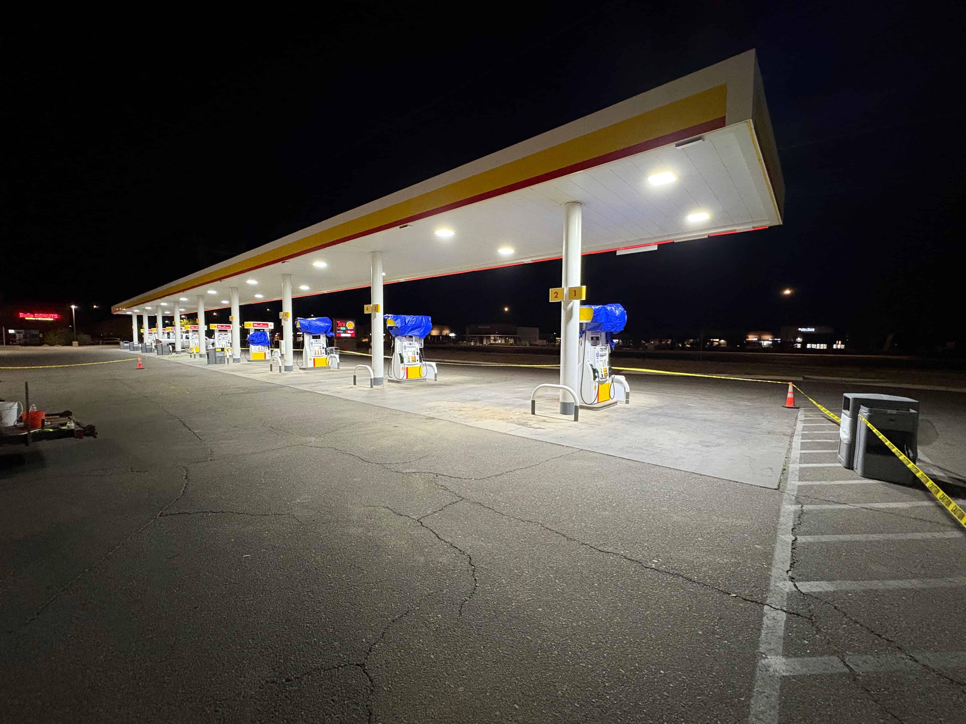 Gas Station Pressure Washing image